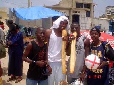 ablay-djiby-mahmoud-adama gakou on a trip in 2004